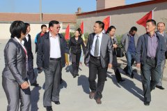 呼和浩特市人力资源和社会保障局韩副局长一行领导考察团视察参观