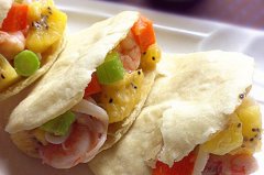 猕猴桃海鲜口袋饼