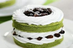 抹茶蜜豆蛋糕卷