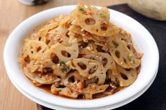 学厨师学了就会的炝拌藕片