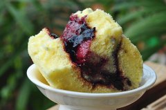 蓝莓蛋糕卷