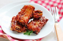 香辣烤排骨