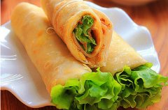 早餐食谱鸡蛋卷饼