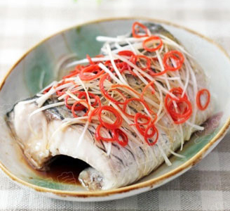 清蒸鱼段