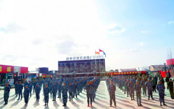 【新生军训】呼和浩特新东方又一大批新生开始军训了