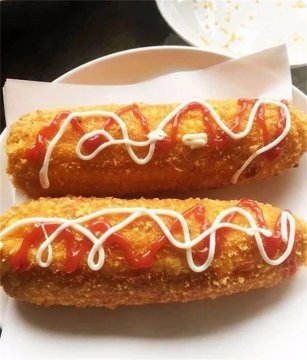 美食推荐|脆皮黄金玉米,小吃街必吃项，自己做，更卫生！