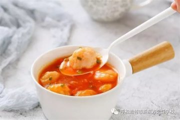 美食推荐|番茄虾滑汤，味道鲜美，汤汁浓郁，瞬间食欲大增！