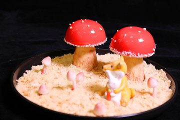 蘑菇蛋糕作品