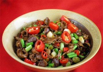 美食推荐|爆炒鸡杂，这菜真是绝了，不仅下饭还能做面臊子，太美味了