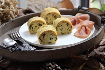 美食推荐|午后茶点“海苔肉松蛋卷”