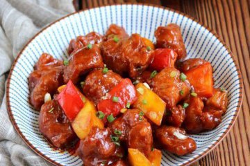 美食推荐|口感酸甜“彩椒古老肉”