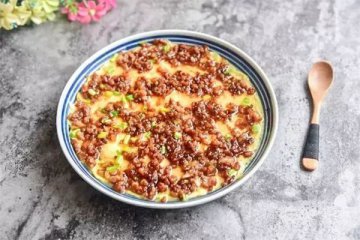 美食推荐|鲜香嫩滑“肉末蒸蛋羹”