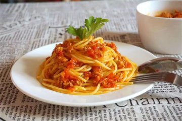 美食推荐|简单西餐“番茄肉酱意面”
