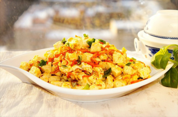 美食推荐|家常菜“豆腐炒鸡蛋”