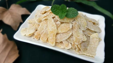 美食推荐|散寒止咳“自制姜糖片”