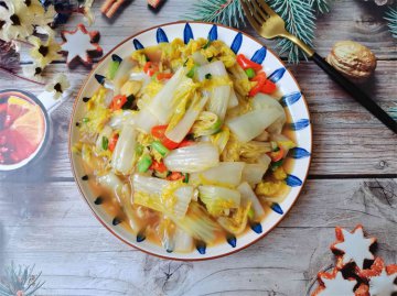 美食推荐|家常素菜“酸甜娃娃菜”