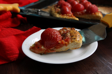 美食推荐|番茄培根“披萨”