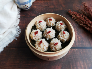 美食推荐|口感Q弹“珍珠糯米丸子”